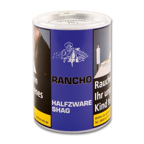Zigarettentabak (BLAU) Rancho DOSE Halfzware Shag 190 Gramm