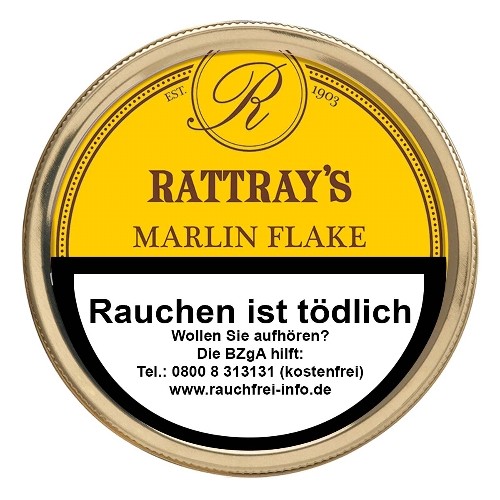 Pfeifentabak Rattray's Marlin Flake 50 Gramm