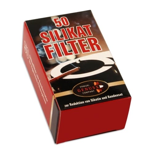 Silikatfilter Ermuri für Zigarettenspitzen Packung à 50 Stück