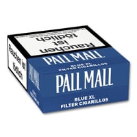 Pall Mall Blue Naturdeckblatt Filterzigarillos (10x17) Pall Mall Blue Naturdeckblatt Filterzigarillos (10x17)