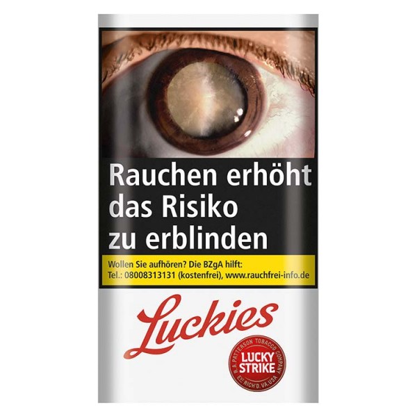 Lucky Strike Zigarettentabak Original Red(Weiß) 30 Gramm Pouch