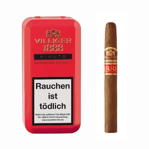 VILLIGER 1888 Minutos 8 Zigarren