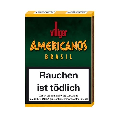 Villiger Americanos Brasil 5 Zigarillos