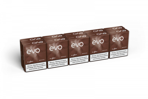 10 Schachteln EVO Bronze