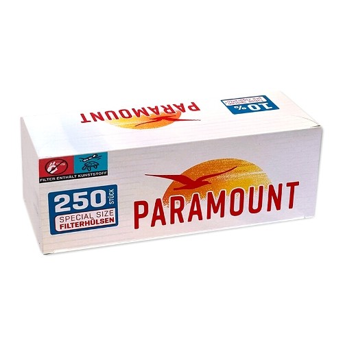 1.000 Stück Paramount Zigarettenhülsen