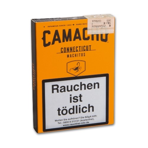 Camacho Connecticut Machitos 6 Zigarren