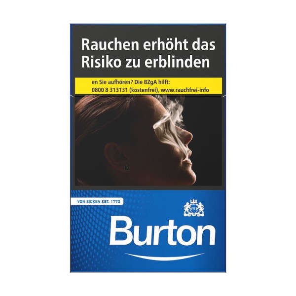 Burton Zigaretten Blue Zigaretten L-Box (10x20)